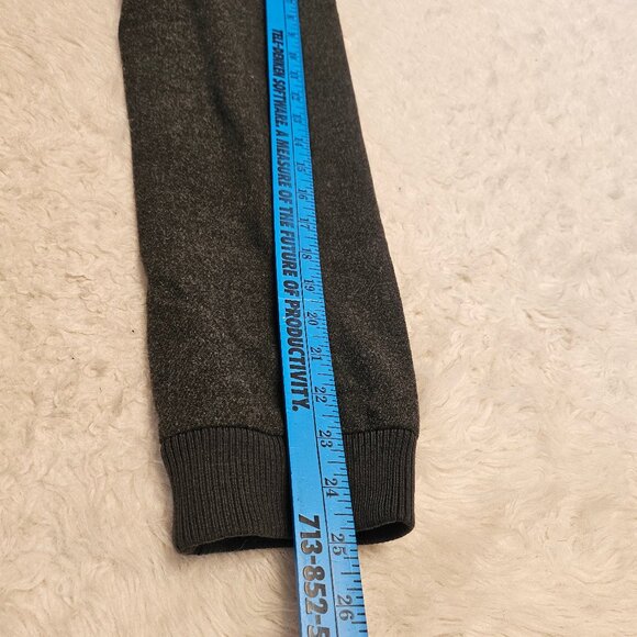 Jason Bolden Man's Charcoal Dark Gray Wool Blend Buttons Up Shirt Size XL - Picture 6 of 8